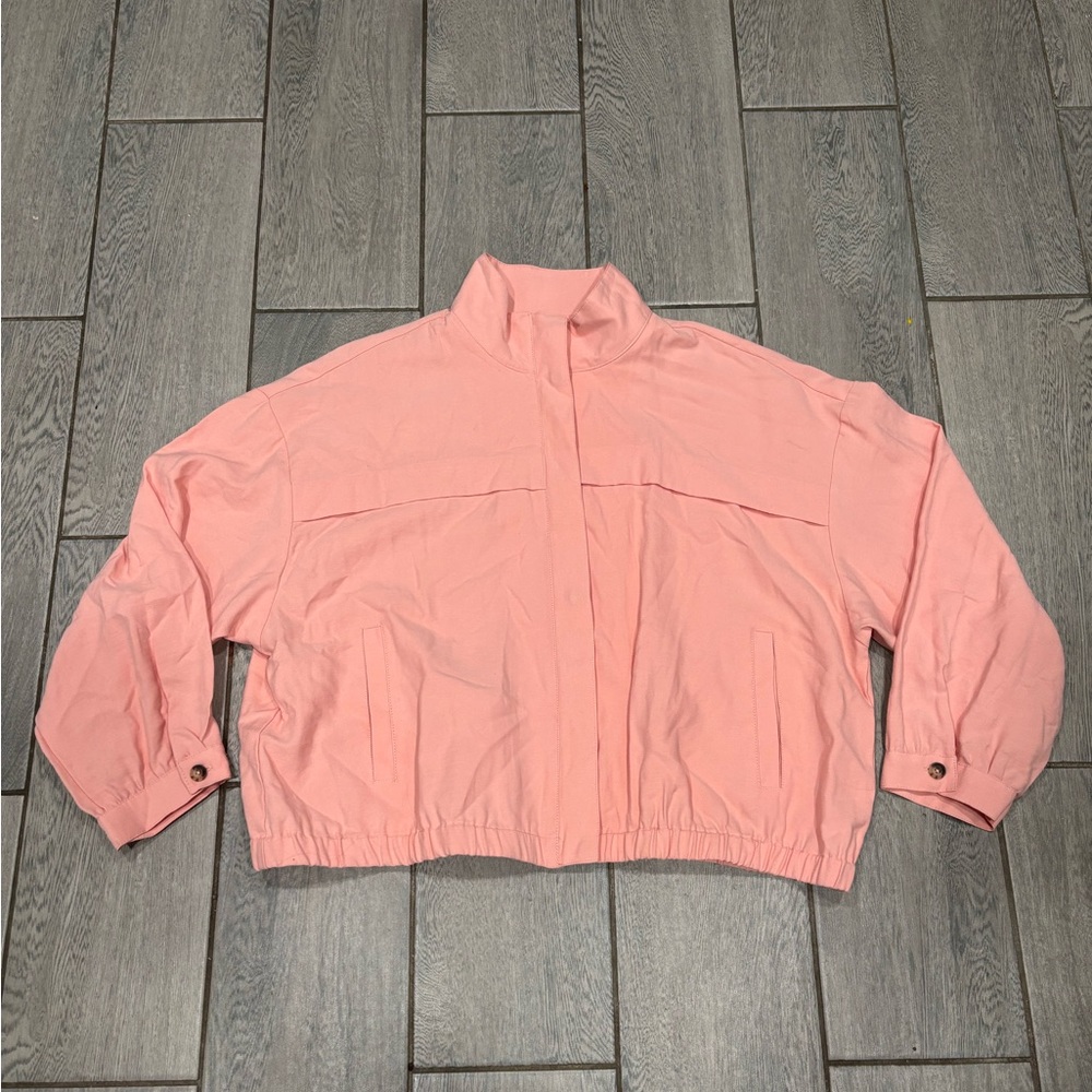 Nine West Women's Nine West Utility Bomber Jacket Size XXL - Picture 2 of 10